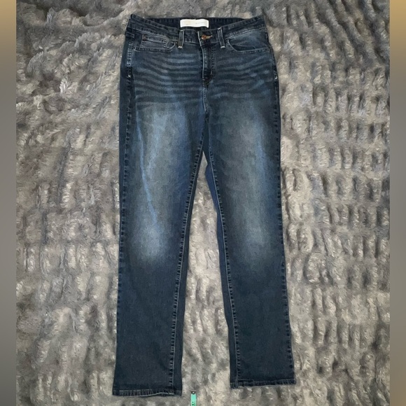 Signature Levi Strauss Mid Rise Straight Jean sz 12M - Picture 7 of 7